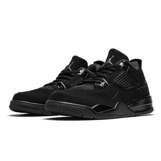 Air Jordan 4 Retro PS 'Black Cat' 2020 — UK 0C | EU 15 | US 0C — Side View
