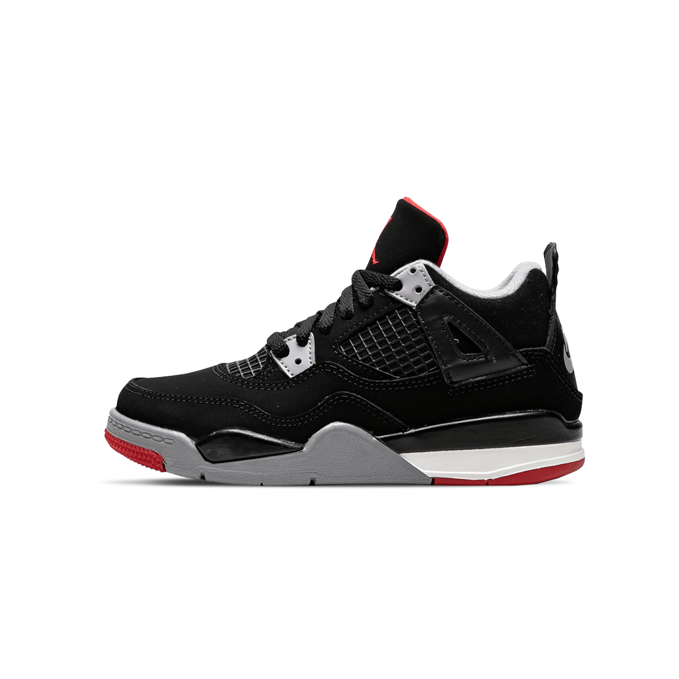 Air Jordan 4 Retro OG PS 'Bred' 2019 — UK 10C | EU 27.5 | US 10.5C — Front View