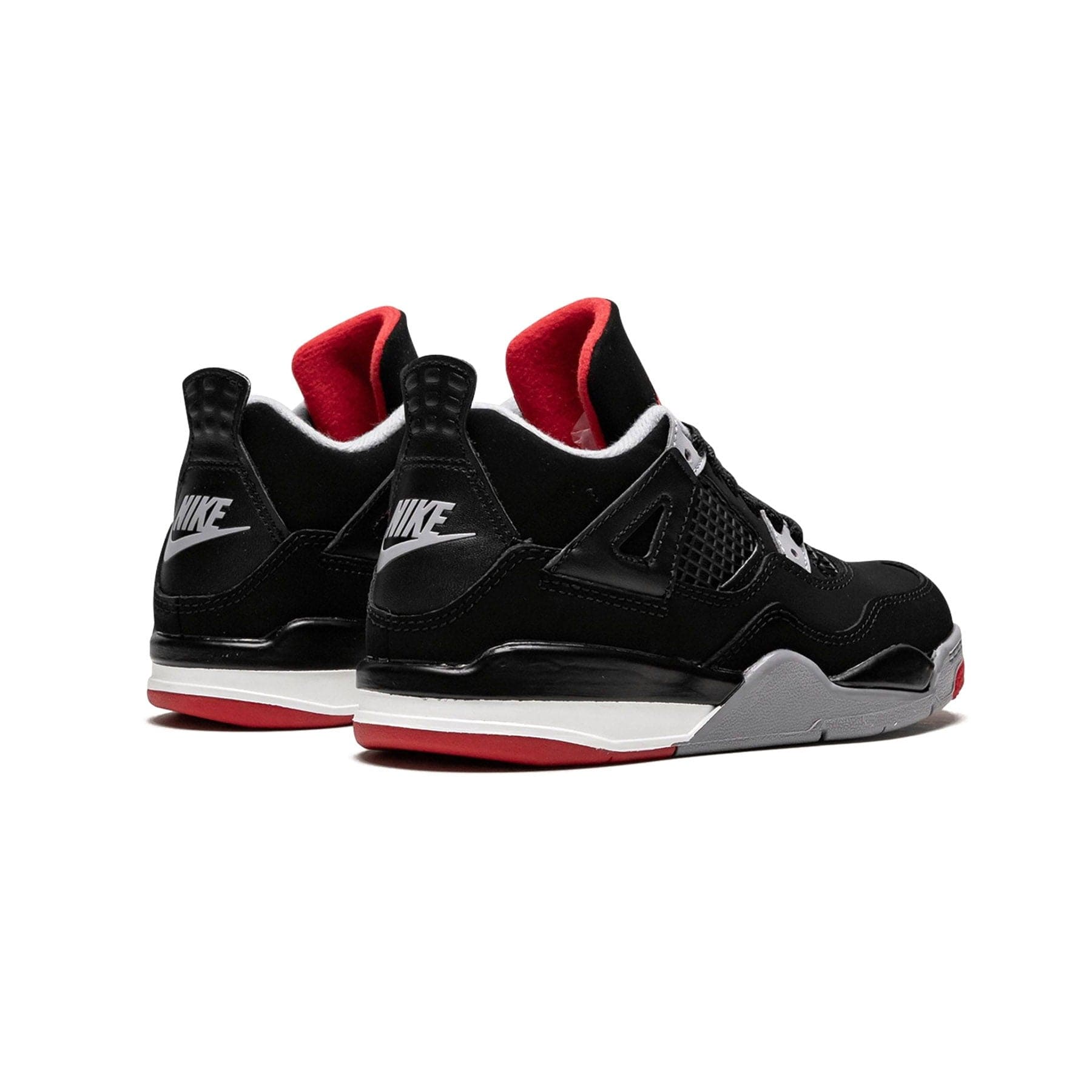 Air Jordan 4 Retro OG PS 'Bred' 2019 — UK 10C | EU 27.5 | US 10.5C — Back View