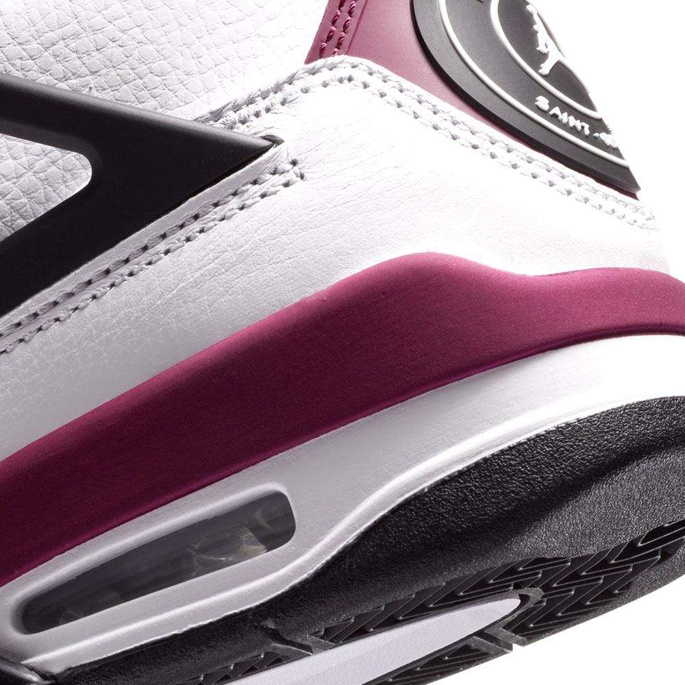 Paris Saint-Germain x Air Jordan 4 Retro GS 'Bordeaux' — UK 13.5 | EU 32 | US 1Y — Lifestyle View