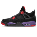 Air Jordan 4 Retro NRG 'Raptors - Drake Signature' — UK 3 | EU 35.5 | US 3.5 — Front View