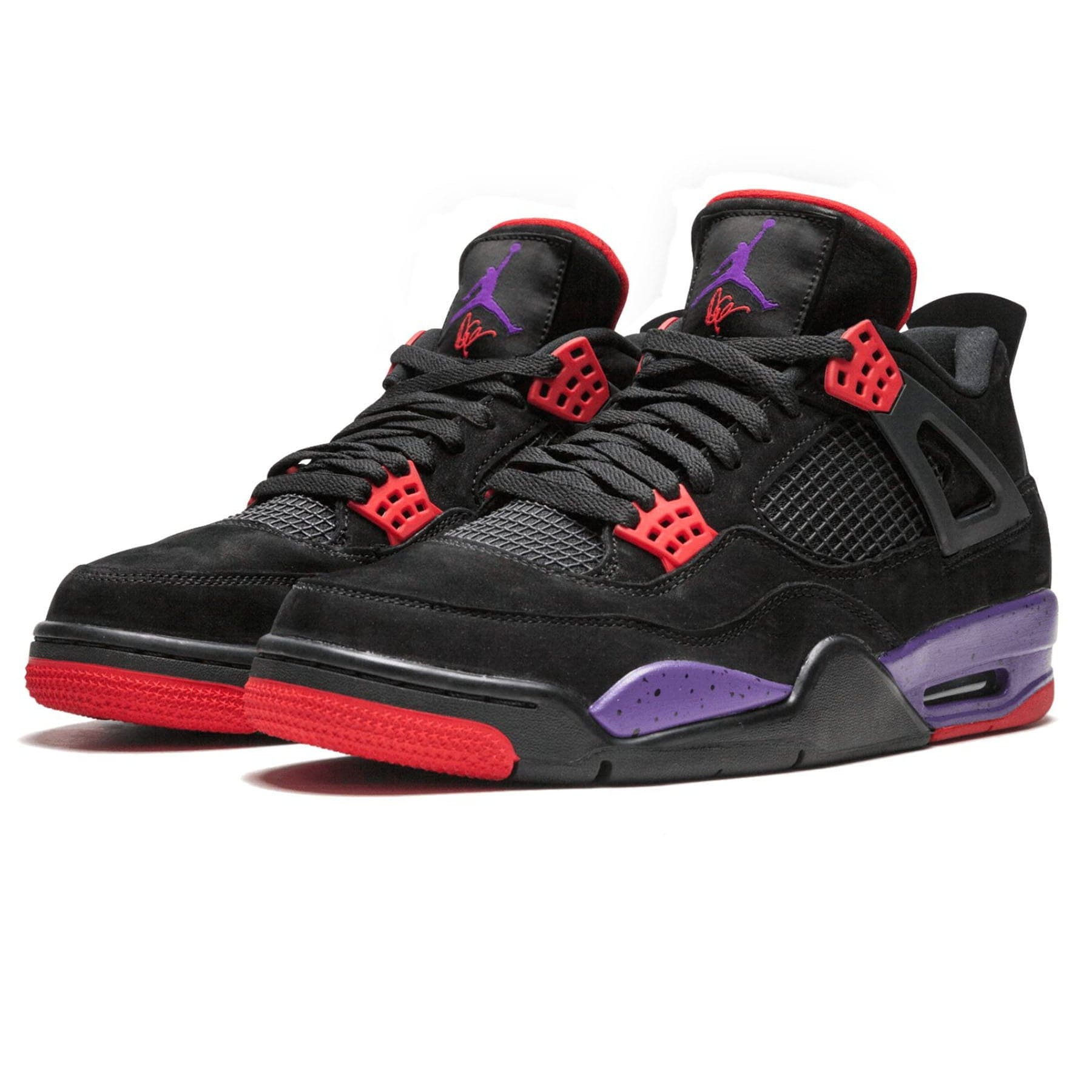 Air Jordan 4 Retro NRG 'Raptors - Drake Signature' — UK 3 | EU 35.5 | US 3.5 — Side View