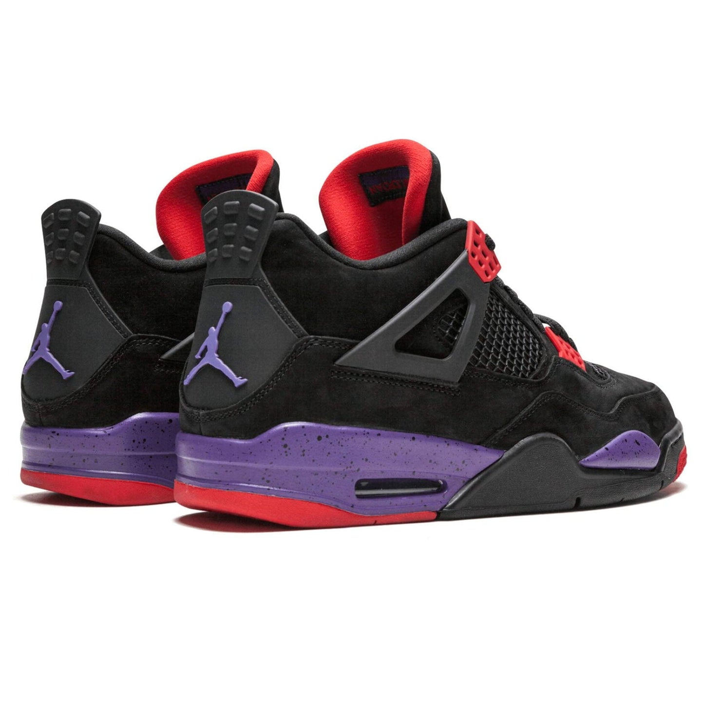 Air Jordan 4 Retro NRG 'Raptors - Drake Signature' — UK 3 | EU 35.5 | US 3.5 — Back View