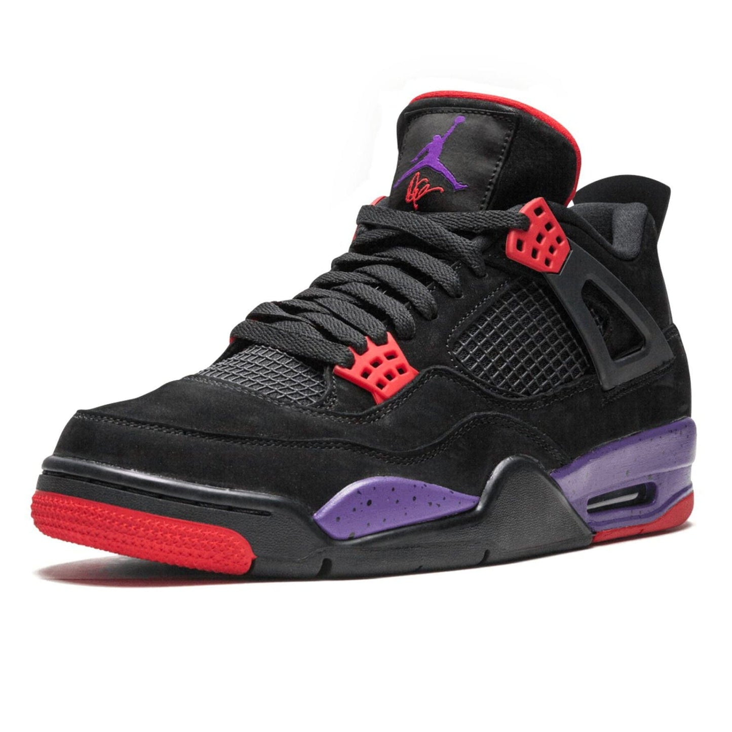 Air Jordan 4 Retro NRG 'Raptors - Drake Signature' — UK 3 | EU 35.5 | US 3.5 — Top View