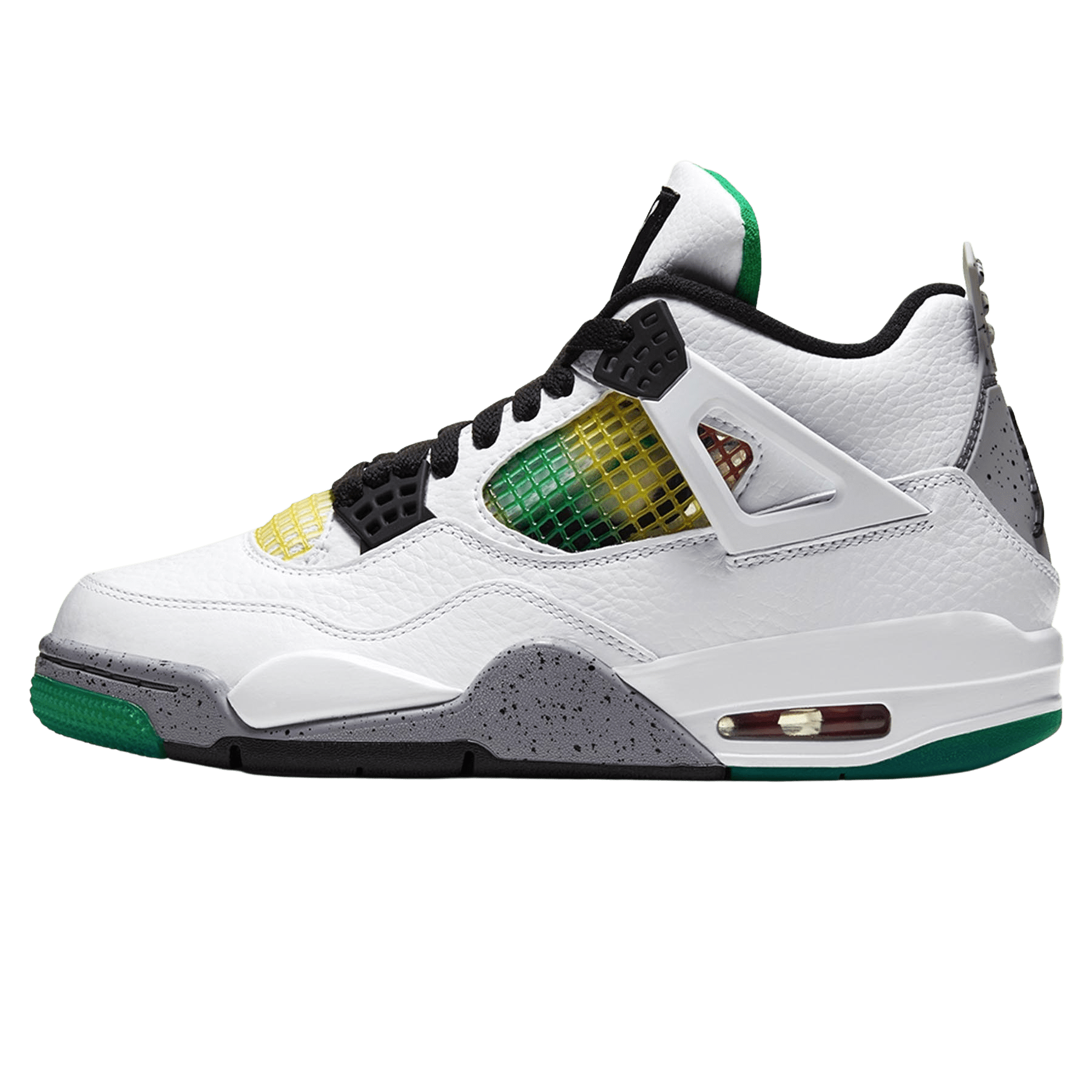 Air Jordan 4 Wmns Retro 'Rasta' — UK 2.5 | EU 35.5 | US 5 — Front View