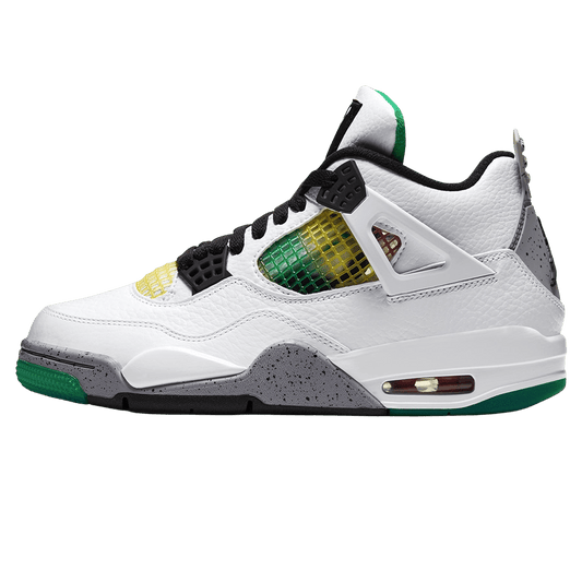 Air Jordan 4 Wmns Retro 'Rasta' — UK 2.5 | EU 35.5 | US 5 — Front View