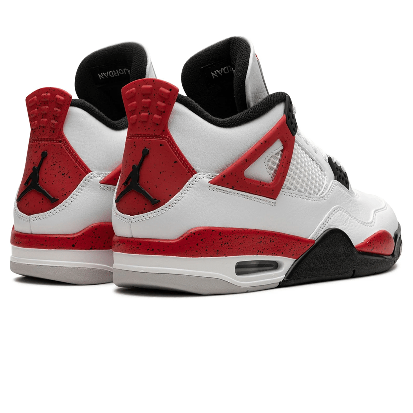 Air Jordan 4 Retro 'Red Cement' — UK 3 | EU 35.5 | US 3.5 — Back View