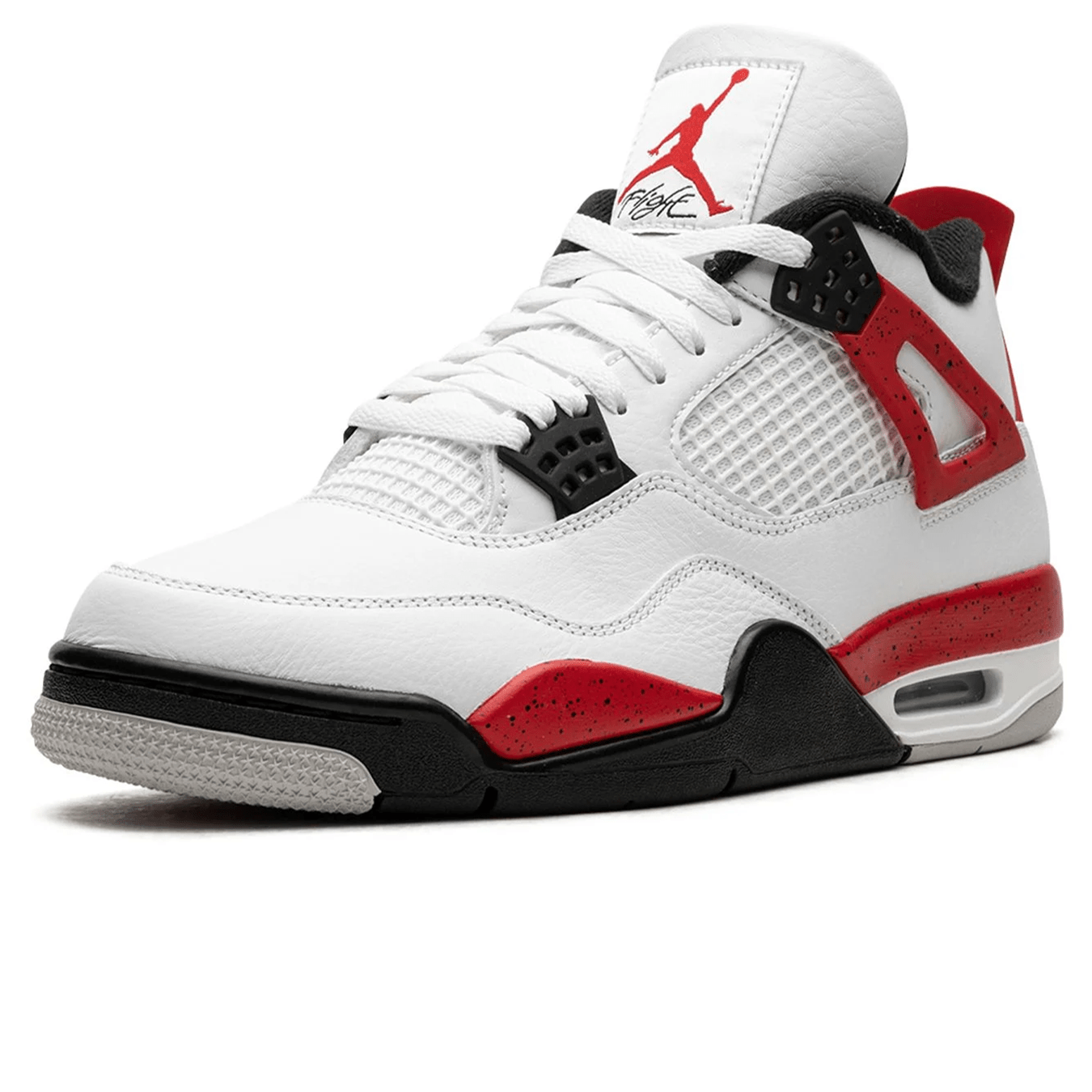 Air Jordan 4 Retro 'Red Cement' — UK 3 | EU 35.5 | US 3.5 — Top View