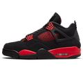 Air Jordan 4 Retro 'Red Thunder' — UK 3 | EU 35.5 | US 3.5 — Front View