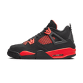 Air Jordan 4 Retro GS 'Red Thunder' — UK 13.5 | EU 32 | US 1Y — Front View