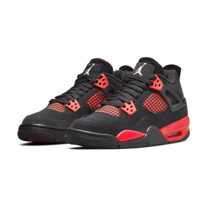 Air Jordan 4 Retro GS 'Red Thunder' — UK 13.5 | EU 32 | US 1Y — Side View