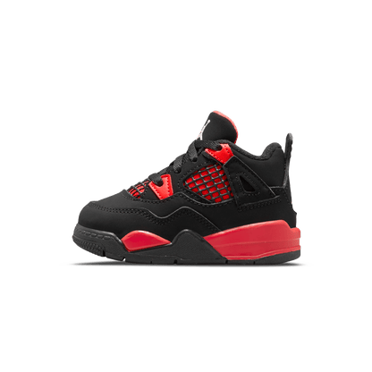 Air Jordan 4 Retro TD 'Red Thunder' — UK 0C | EU 15 | US 0C — Front View