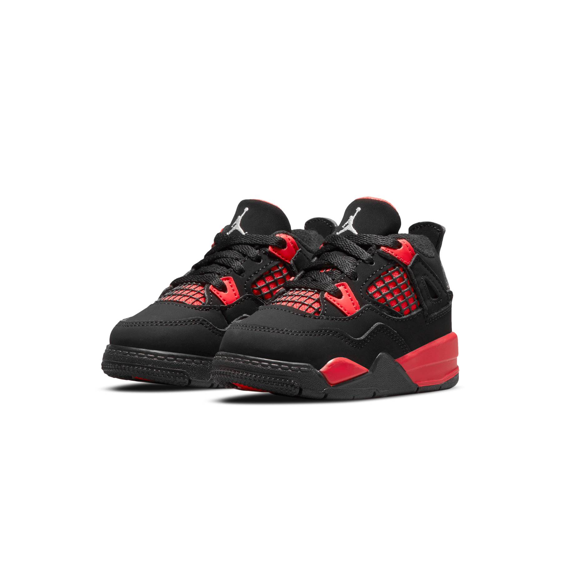 Air Jordan 4 Retro TD 'Red Thunder' — UK 0C | EU 15 | US 0C — Side View
