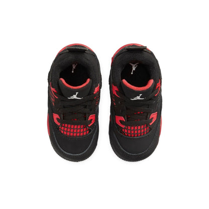 Air Jordan 4 Retro TD 'Red Thunder' — UK 0C | EU 15 | US 0C — Back View