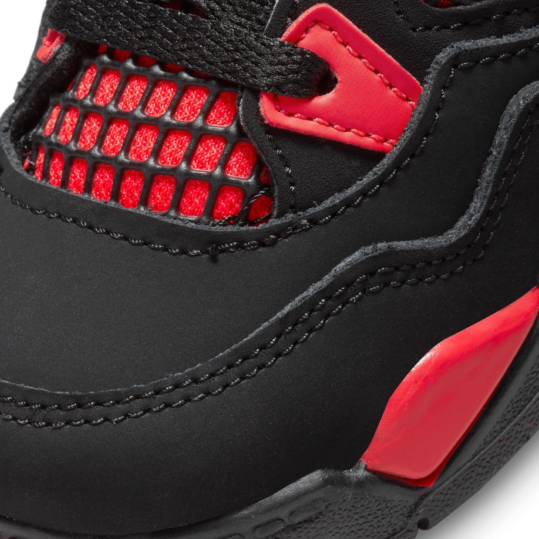 Air Jordan 4 Retro TD 'Red Thunder' — UK 0C | EU 15 | US 0C — Lifestyle View