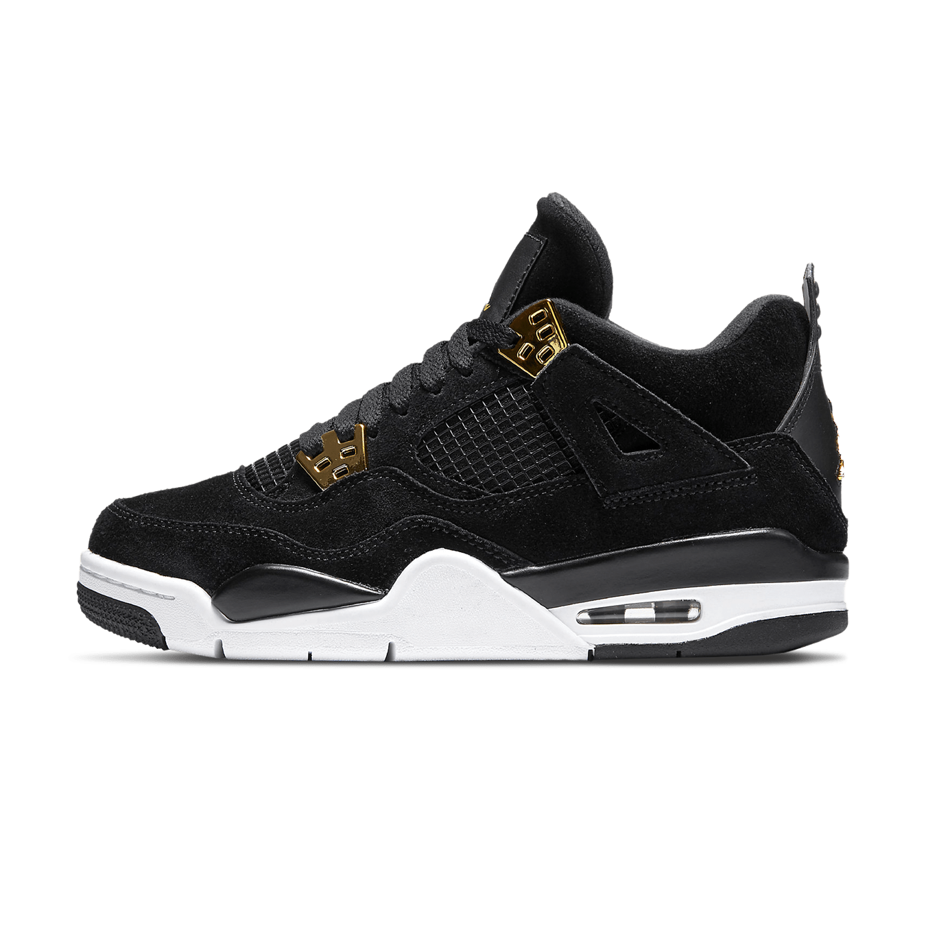 Air Jordan 4 Retro GS 'Royalty' — UK 13.5 | EU 32 | US 1Y — Front View