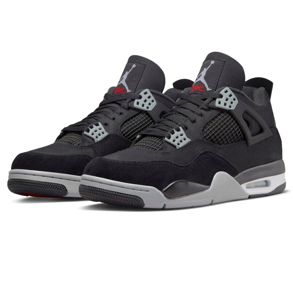 Air Jordan 4 Retro SE 'Black Canvas' — UK 3 | EU 35.5 | US 3.5 — Side View