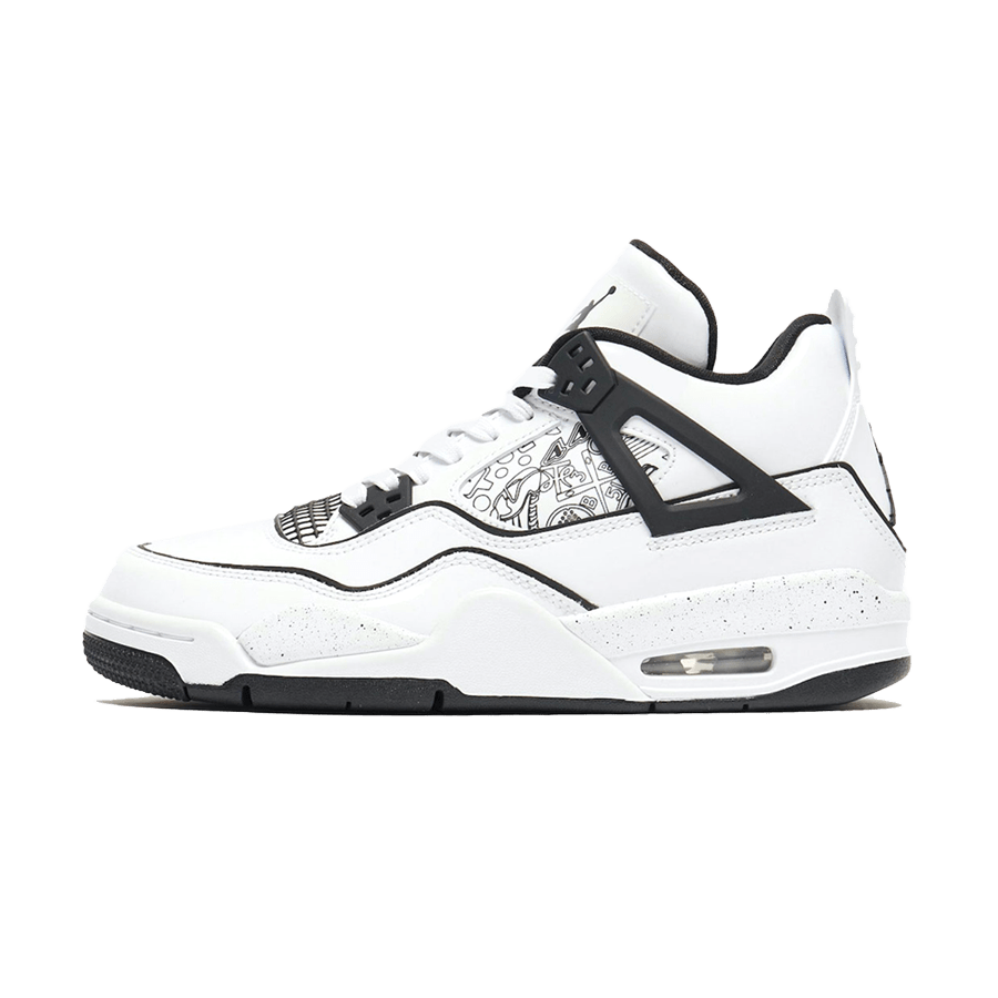 Air Jordan 4 Retro GS 'DIY' — UK 13.5 | EU 32 | US 1Y — Front View