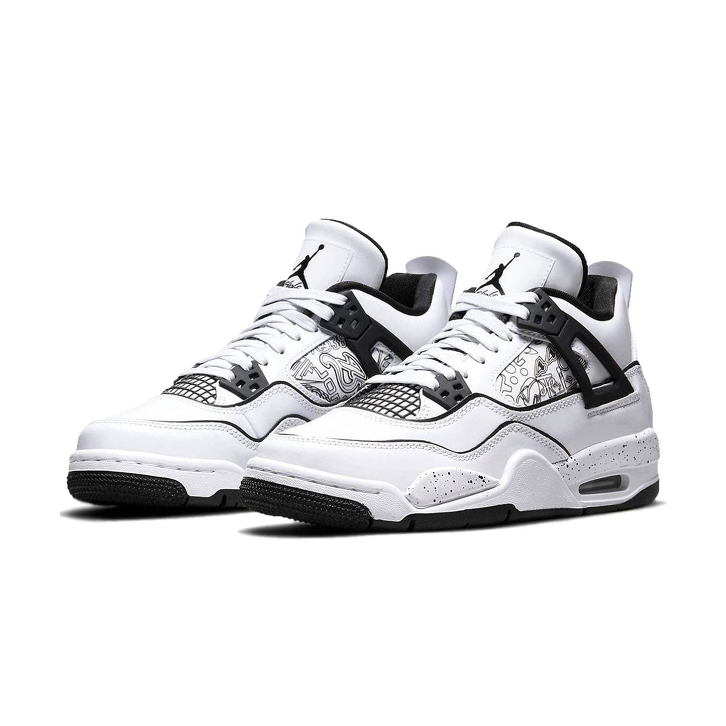 Air Jordan 4 Retro GS 'DIY' — UK 13.5 | EU 32 | US 1Y — Side View