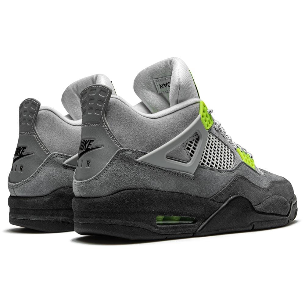 Air Jordan 4 Retro SE 'Neon 95' — UK 3 | EU 35.5 | US 3.5 — Back View