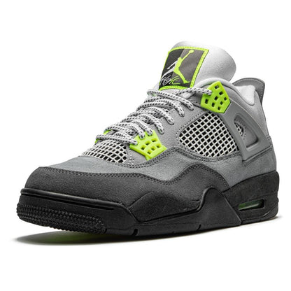 Air Jordan 4 Retro SE 'Neon 95' — UK 3 | EU 35.5 | US 3.5 — Top View