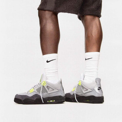 Air Jordan 4 Retro SE 'Neon 95' — UK 3 | EU 35.5 | US 3.5 — Alternate View 8