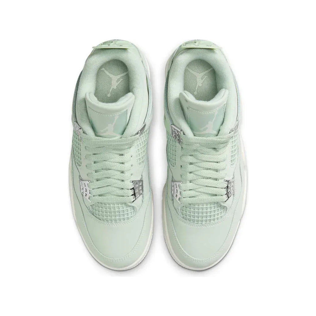 Jordan 4 Retro Seafoam Sail W — 2.5 UK — Top View