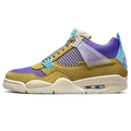 Union LA x Air Jordan 4 Retro ‘Desert Moss’ — UK 3 | EU 35.5 | US 3.5 — Front View