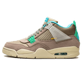 Union LA x Air Jordan 4 Retro 'Taupe Haze' — UK 3 | EU 35.5 | US 3.5 — Front View