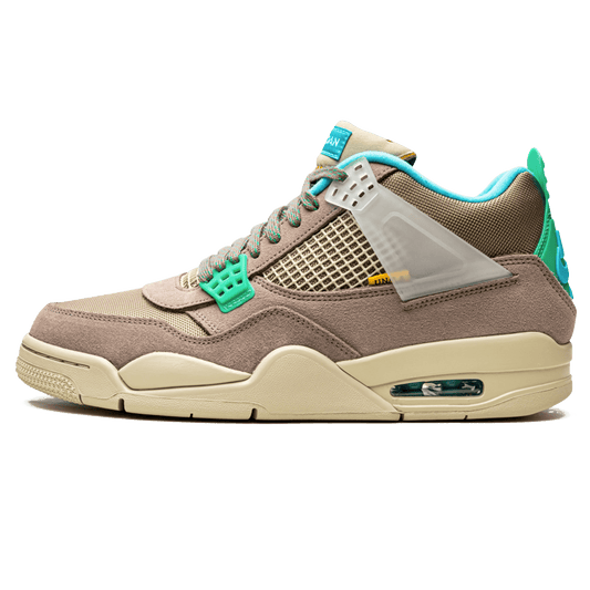 Union LA x Air Jordan 4 Retro 'Taupe Haze' — UK 3 | EU 35.5 | US 3.5 — Front View