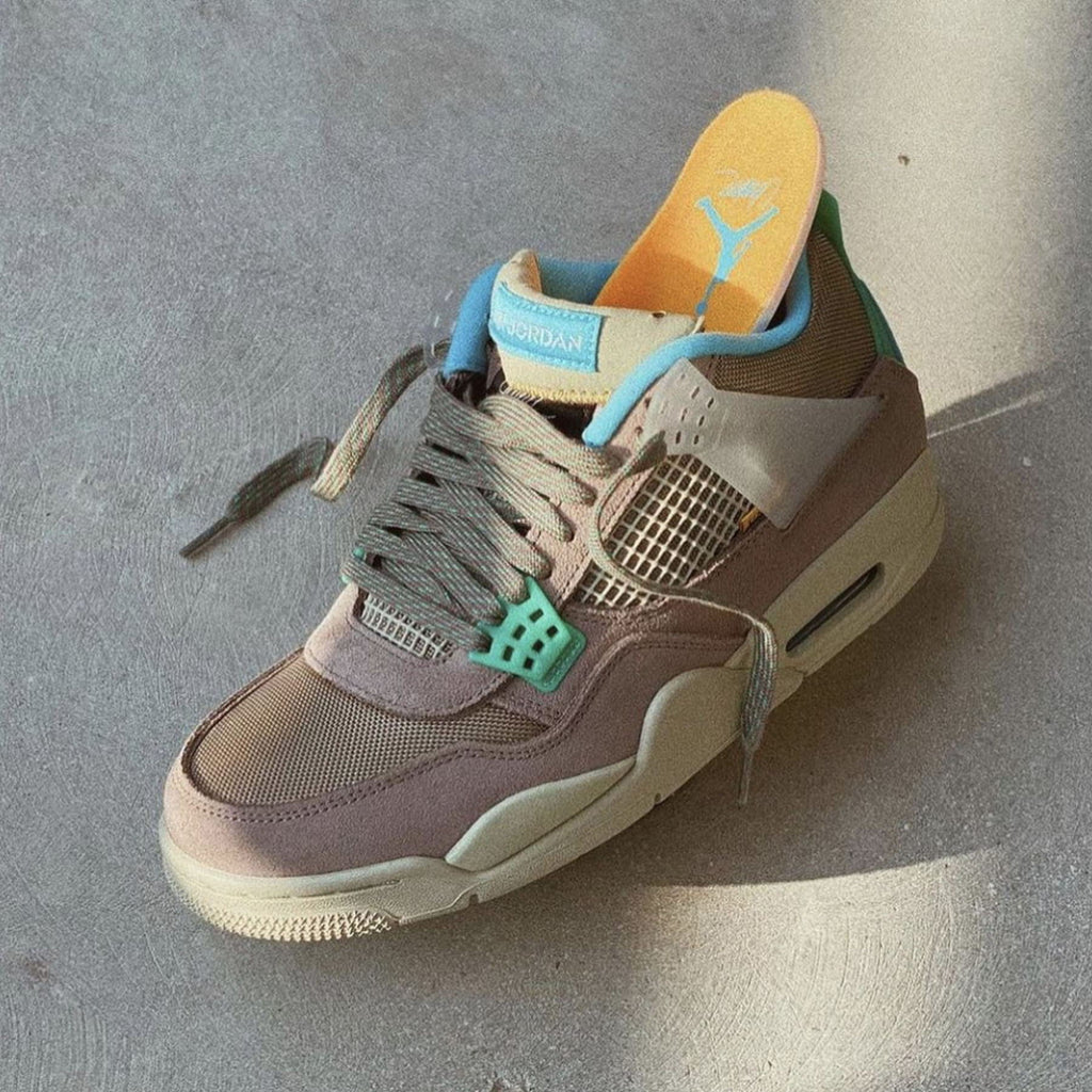 Union LA x Air Jordan 4 Retro 'Taupe Haze' — UK 3 | EU 35.5 | US 3.5 — Alternate View 7
