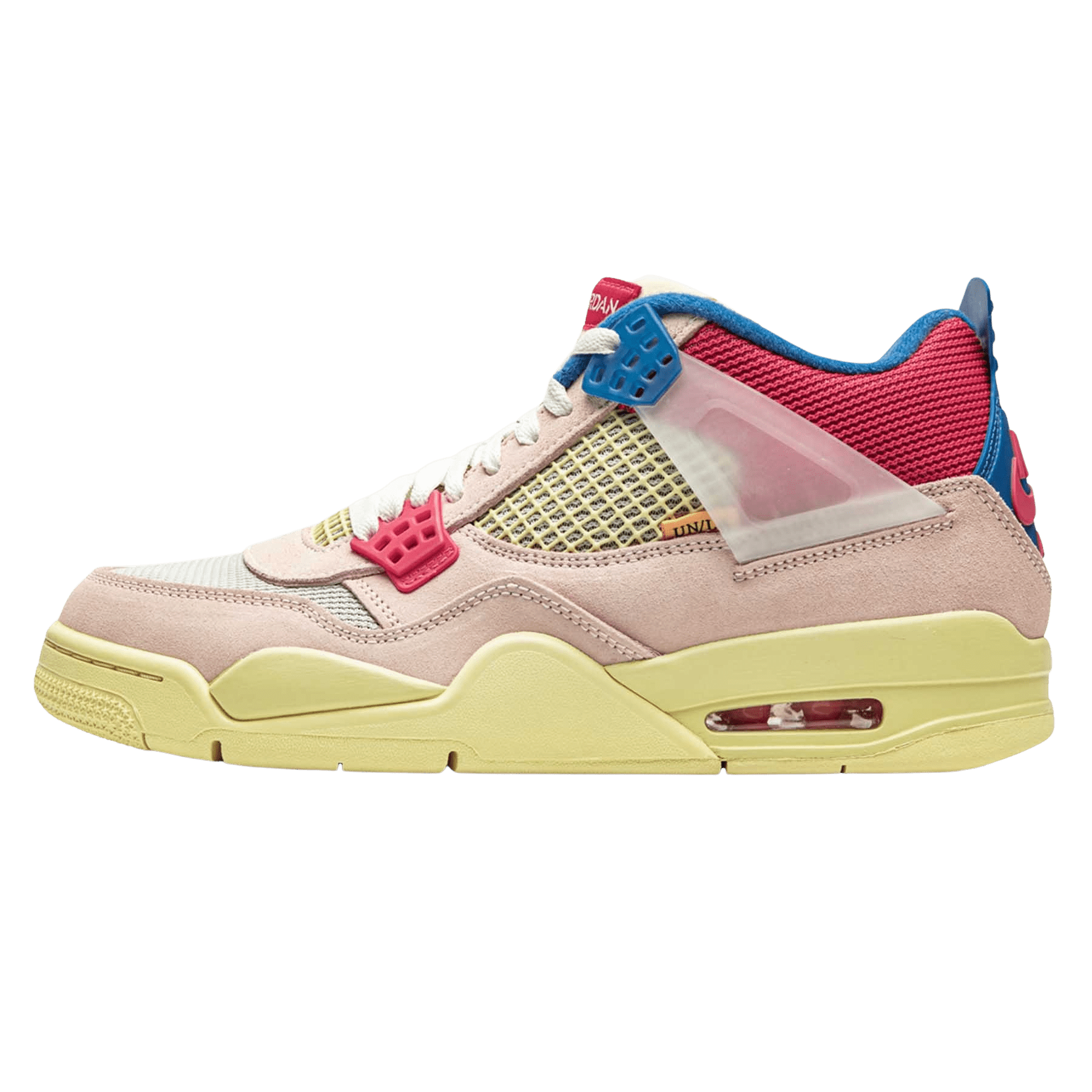 Union LA x Air Jordan 4 Retro 'Guava Ice' — UK 3 | EU 35.5 | US 3.5 — Front View