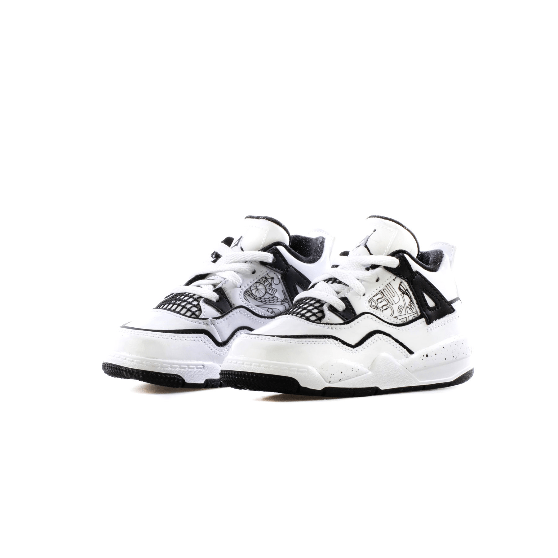 Air Jordan 4 Retro TD 'DIY' — UK 0C | EU 15 | US 0C — Side View