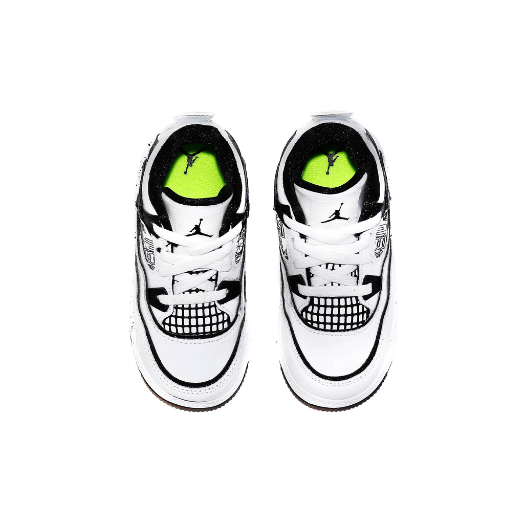 Air Jordan 4 Retro TD 'DIY' — UK 0C | EU 15 | US 0C — Top View
