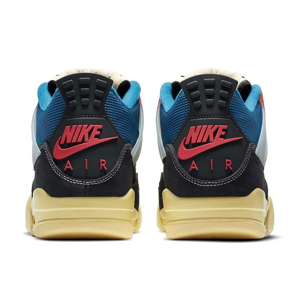 Union LA x Air Jordan 4 Retro 'Off Noir' — UK 3 | EU 35.5 | US 3.5 — Top View
