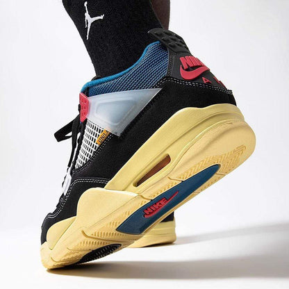 Union LA x Air Jordan 4 Retro 'Off Noir' — UK 3 | EU 35.5 | US 3.5 — Alternate View 9
