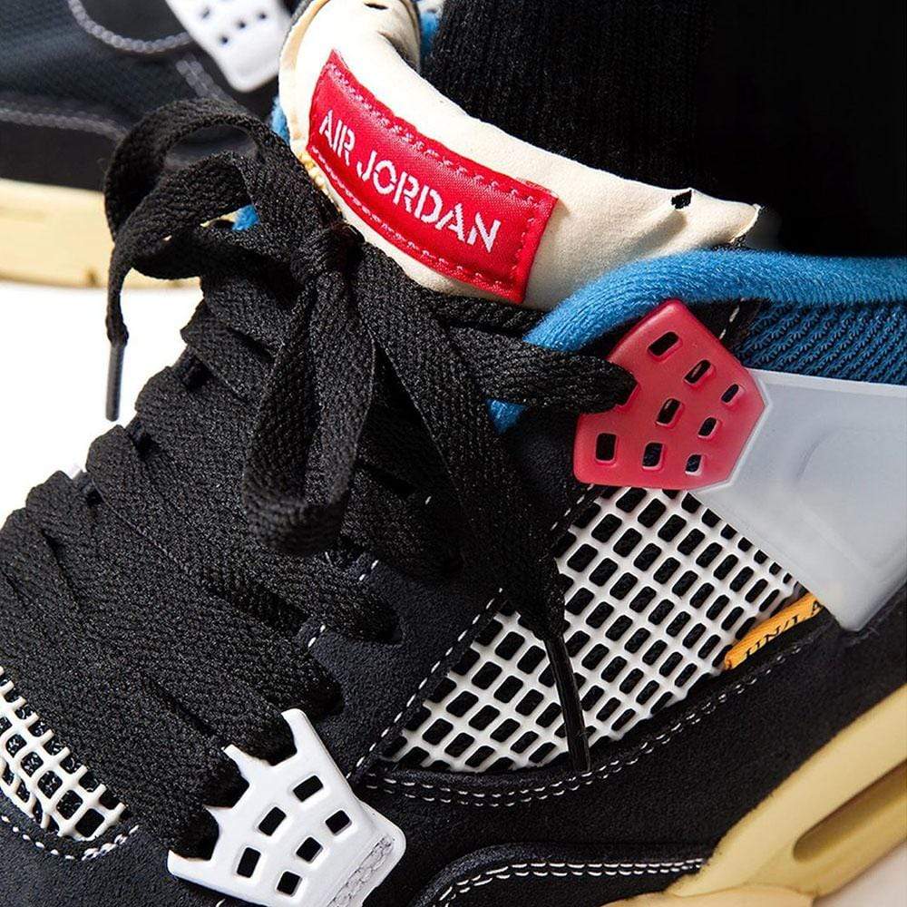 Union LA x Air Jordan 4 Retro 'Off Noir' — UK 3 | EU 35.5 | US 3.5 — Alternate View 7