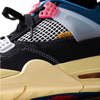 Union LA x Air Jordan 4 Retro 'Off Noir' — UK 3 | EU 35.5 | US 3.5 — Alternate View 8