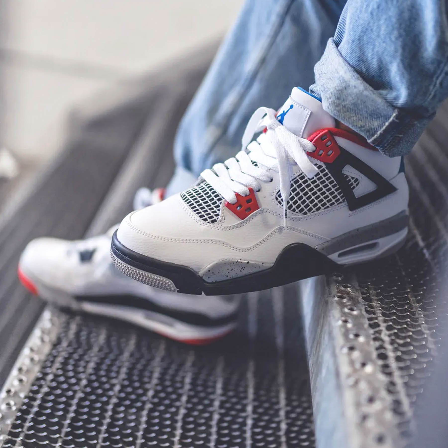 Air Jordan 4 Retro SE GS 'What The 4' — UK 13.5 | EU 32 | US 1Y — Lifestyle View