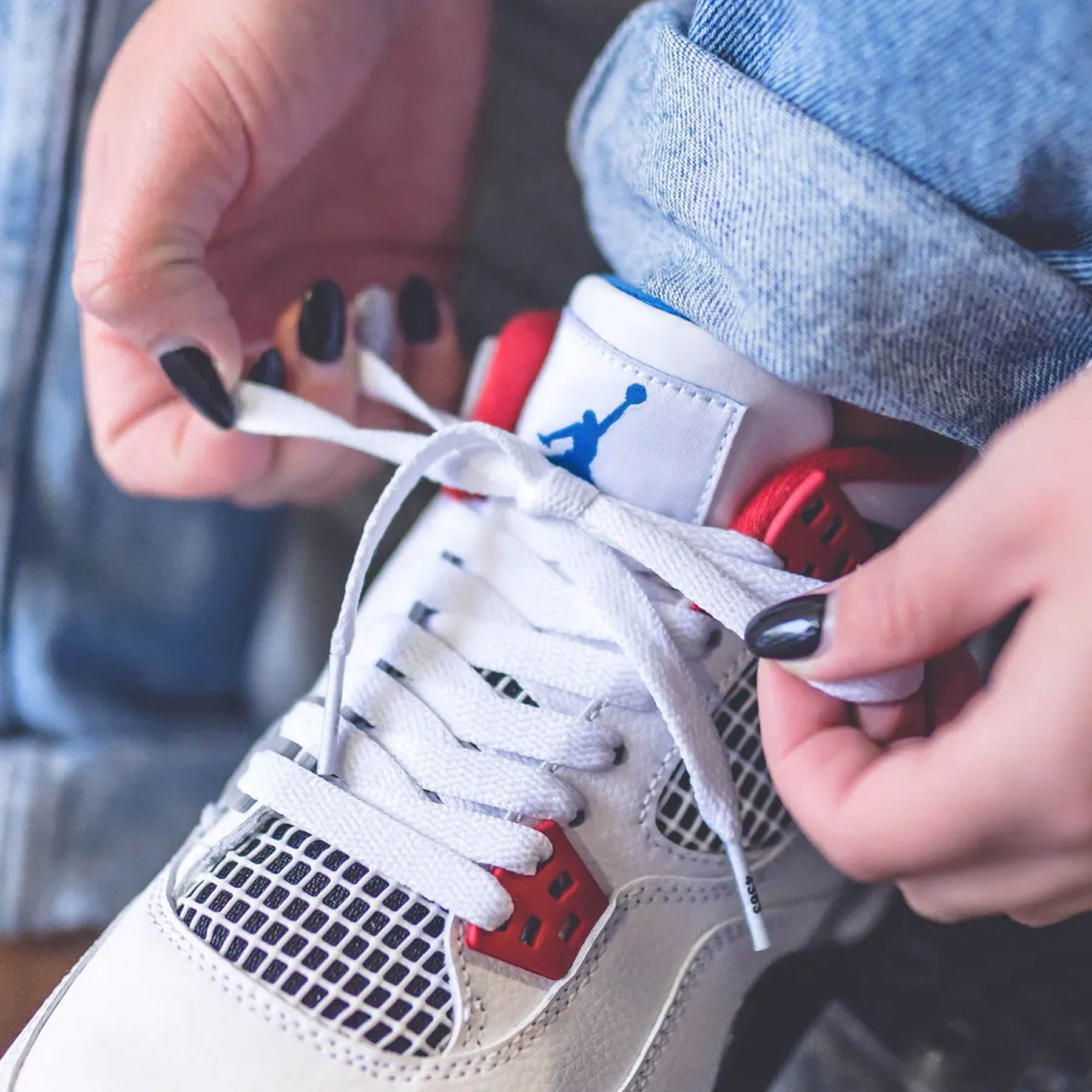 Air Jordan 4 Retro SE GS 'What The 4' — UK 13.5 | EU 32 | US 1Y — Alternate View 8