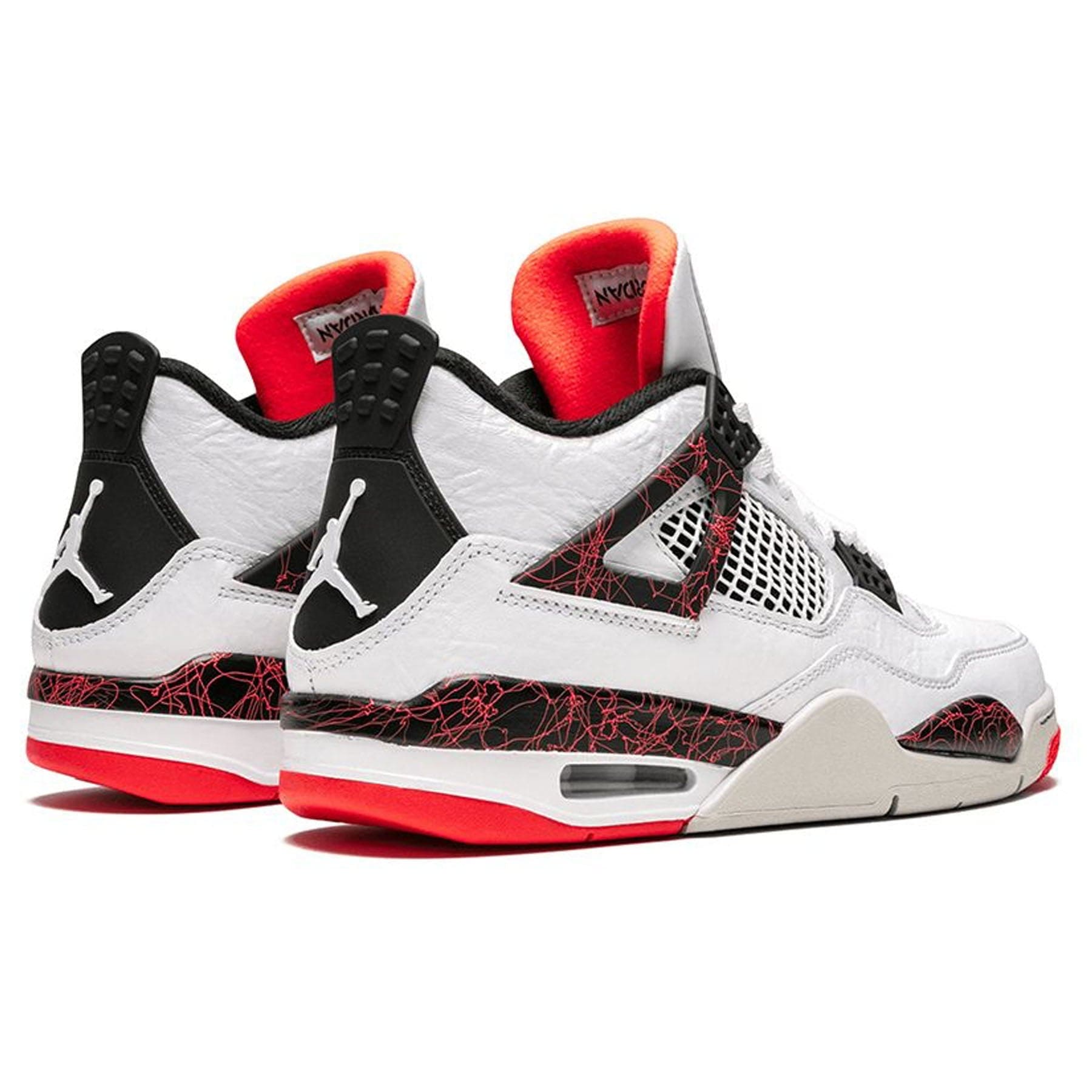 Air Jordan 4 Retro 'Pale Citron' — UK 3 | EU 35.5 | US 3.5 — Back View