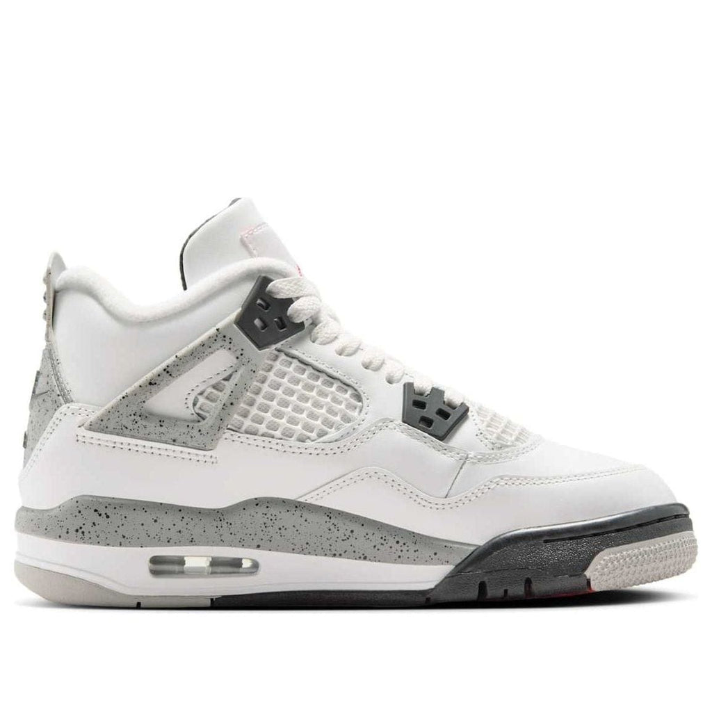 Jordan 4 Retro White Cement 2025 GS — 3 UK — Side View