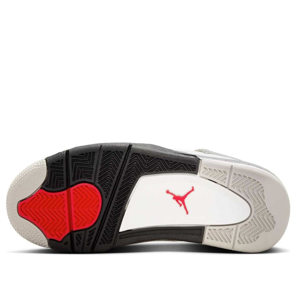 Jordan 4 Retro White Cement 2025 GS — 3 UK — Lifestyle View