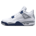 Air Jordan 4 Retro 'Midnight Navy' — UK 3 | EU 35.5 | US 3.5 — Front View