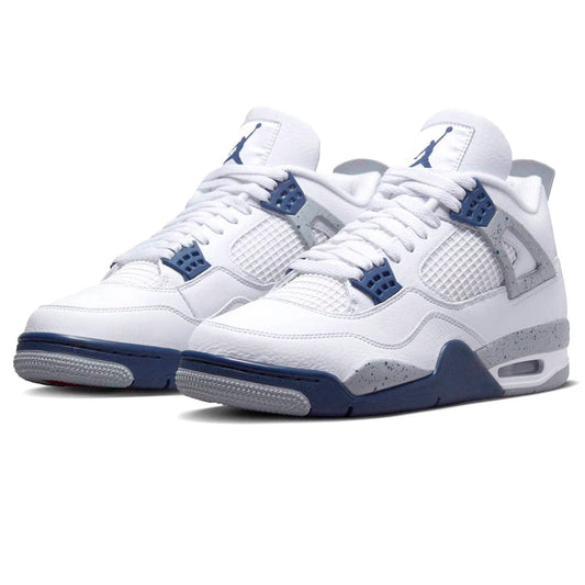 Air Jordan 4 Retro 'Midnight Navy' — UK 3 | EU 35.5 | US 3.5 — Side View