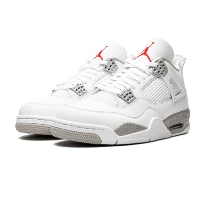 Air Jordan 4 Retro White Oreo 2021 — 6 UK — Back View