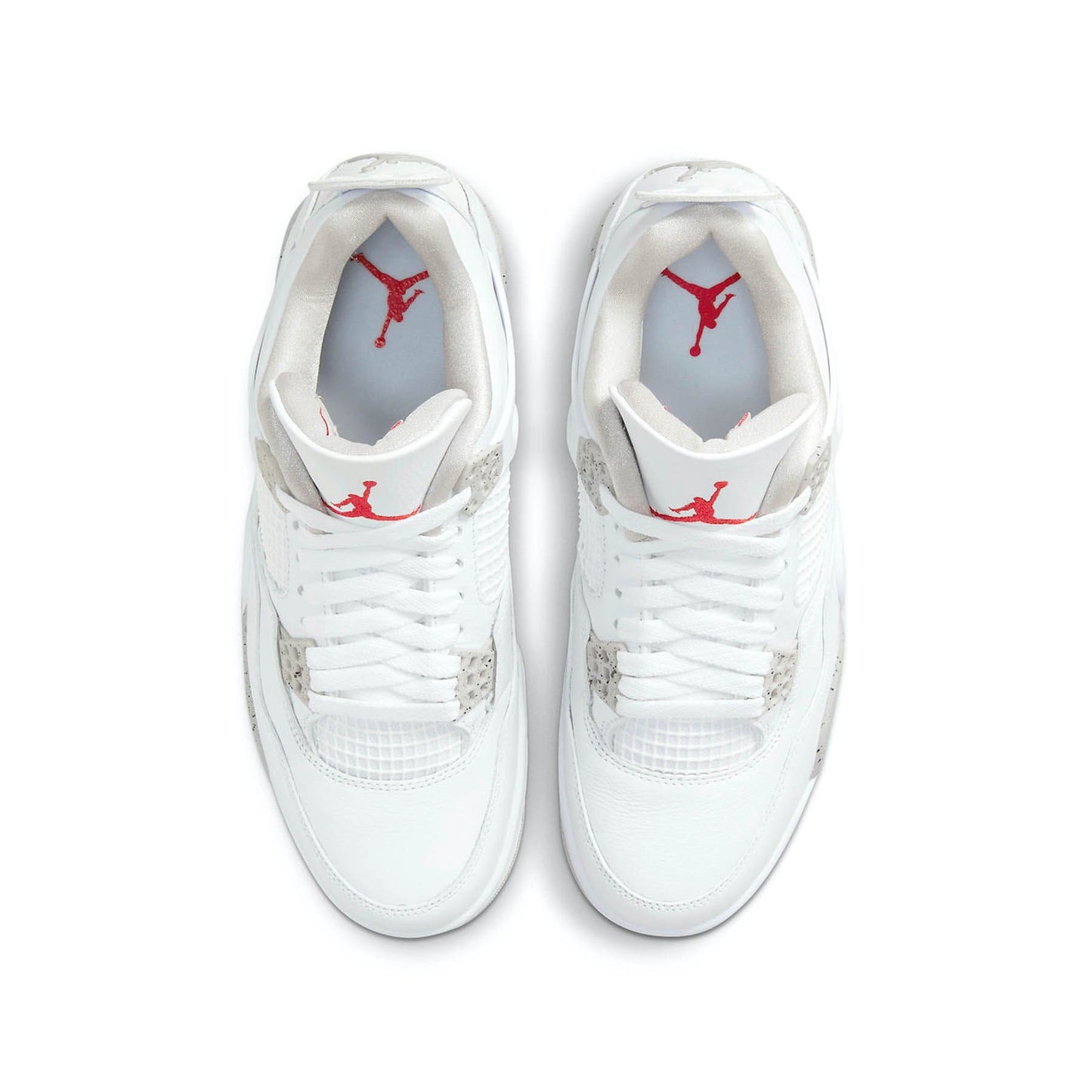 Air Jordan 4 Retro 'White Oreo' — UK 3 | EU 35.5 | US 3.5 — Back View