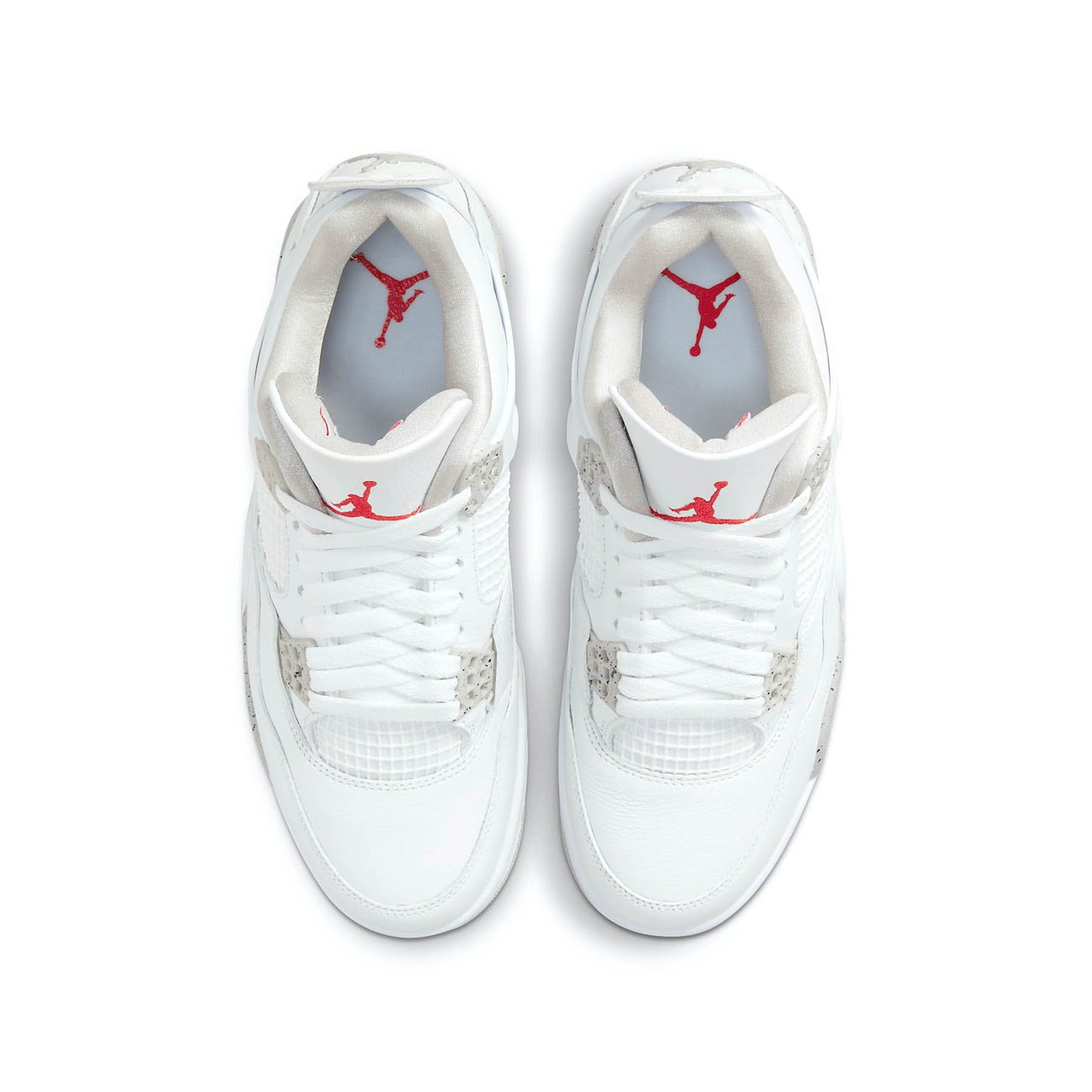 Air Jordan 4 Retro 'White Oreo' — UK 3 | EU 35.5 | US 3.5 — Back View