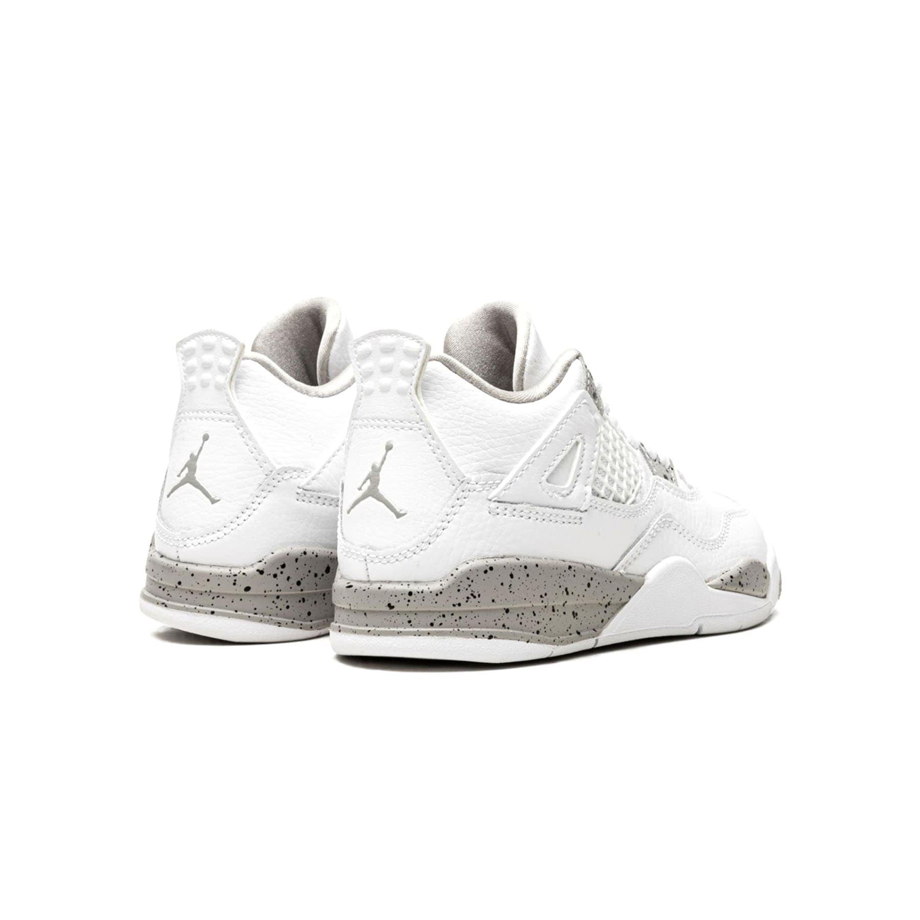 Air Jordan 4 Retro PS 'White Oreo' — UK 0C | EU 15 | US 0C — Back View