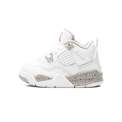 Air Jordan 4 Retro TD 'White Oreo' — UK 0C | EU 15 | US 0C — Front View